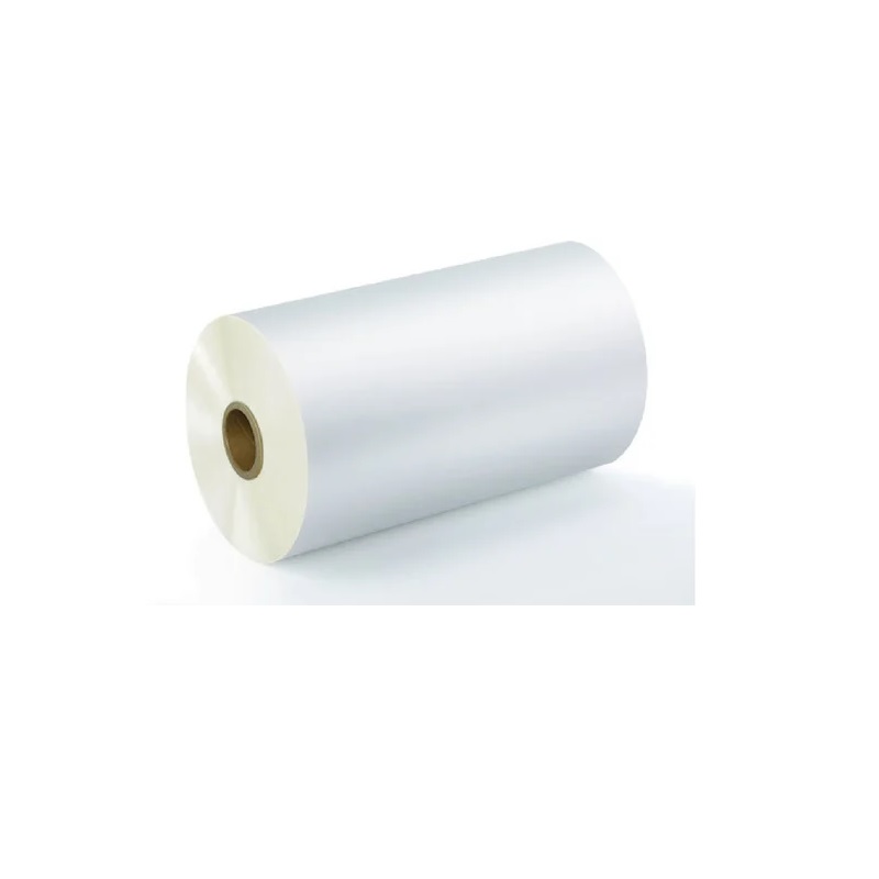 Billede af 125 micron / my 230 mm bredde x 200 meter med 57 mm / 2 1/4' kerne Lamineringsfilm / lamineringsfolie rulle klar / glossy / blank varm laminering 1 stk. 60271345